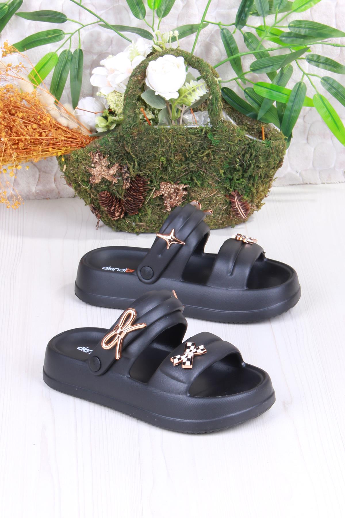 E458 Günlük Plaj Deniz Havuz Terliği Hafif Rahat Esnek Kadın Terlik - Görsel 4