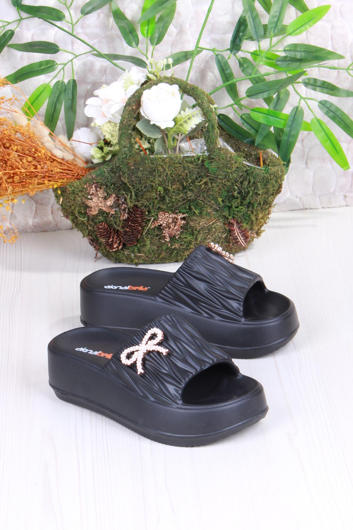 E462 Günlük Plaj Deniz Havuz Terliği Hafif Rahat Esnek Kadın Terlik - Görsel 4