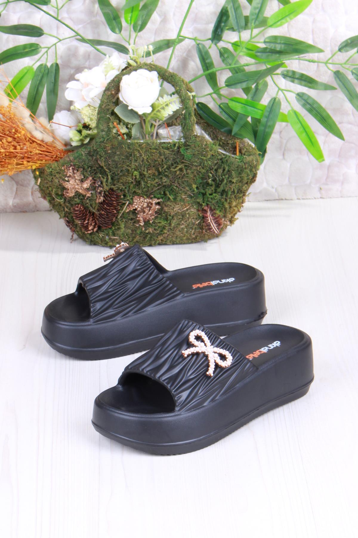 E462 Günlük Plaj Deniz Havuz Terliği Hafif Rahat Esnek Kadın Terlik - Görsel 5