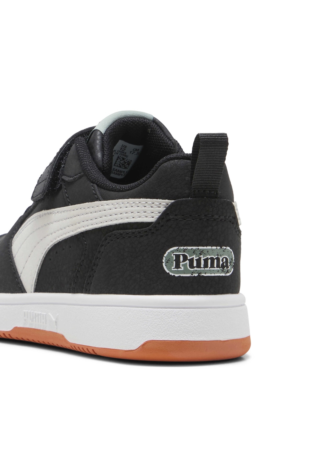 Rebound V6 Lo Mid 90s Ac Çocuk Siyah Sneaker - Görsel 5