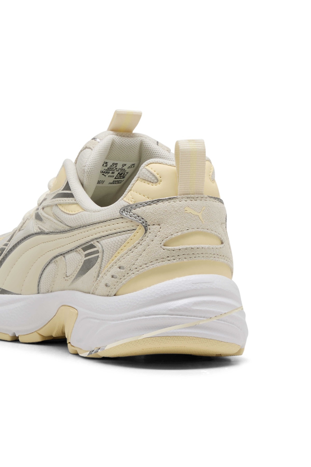 Milenio Tech Suede Unisex Bej Spor Ayakkabı - Görsel 5