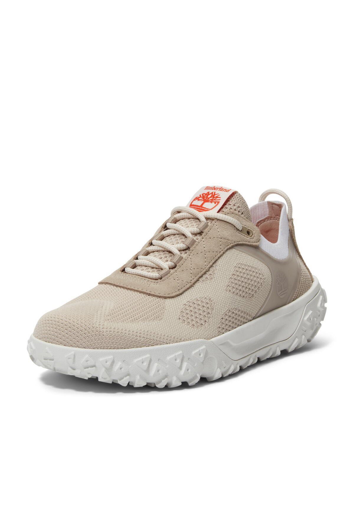 Green Stride Motion 6 Low Lace Up Erkek Bej Spor Ayakkabı - Görsel 4