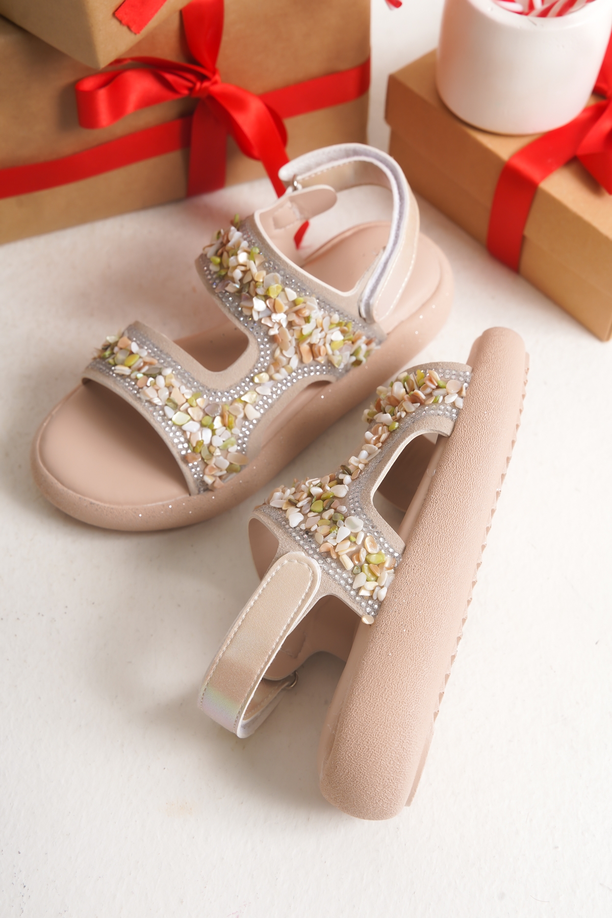 Barby Günlük Ortopedik Kız Çocuk Sandalet Ayakkabı - Görsel 3