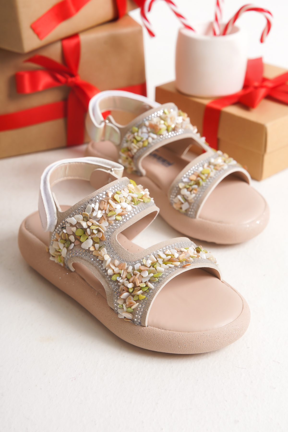 Barby Günlük Ortopedik Kız Çocuk Sandalet Ayakkabı - Görsel 4