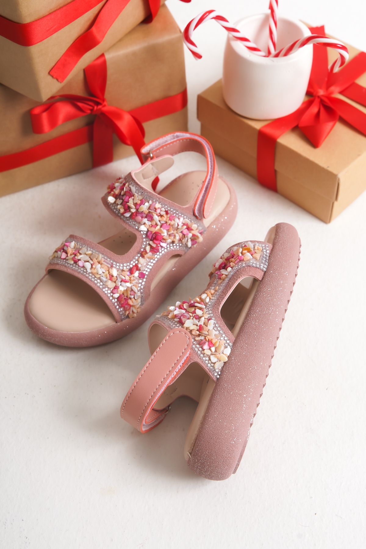 Barby Günlük Ortopedik Kız Çocuk Sandalet Ayakkabı - Görsel 3