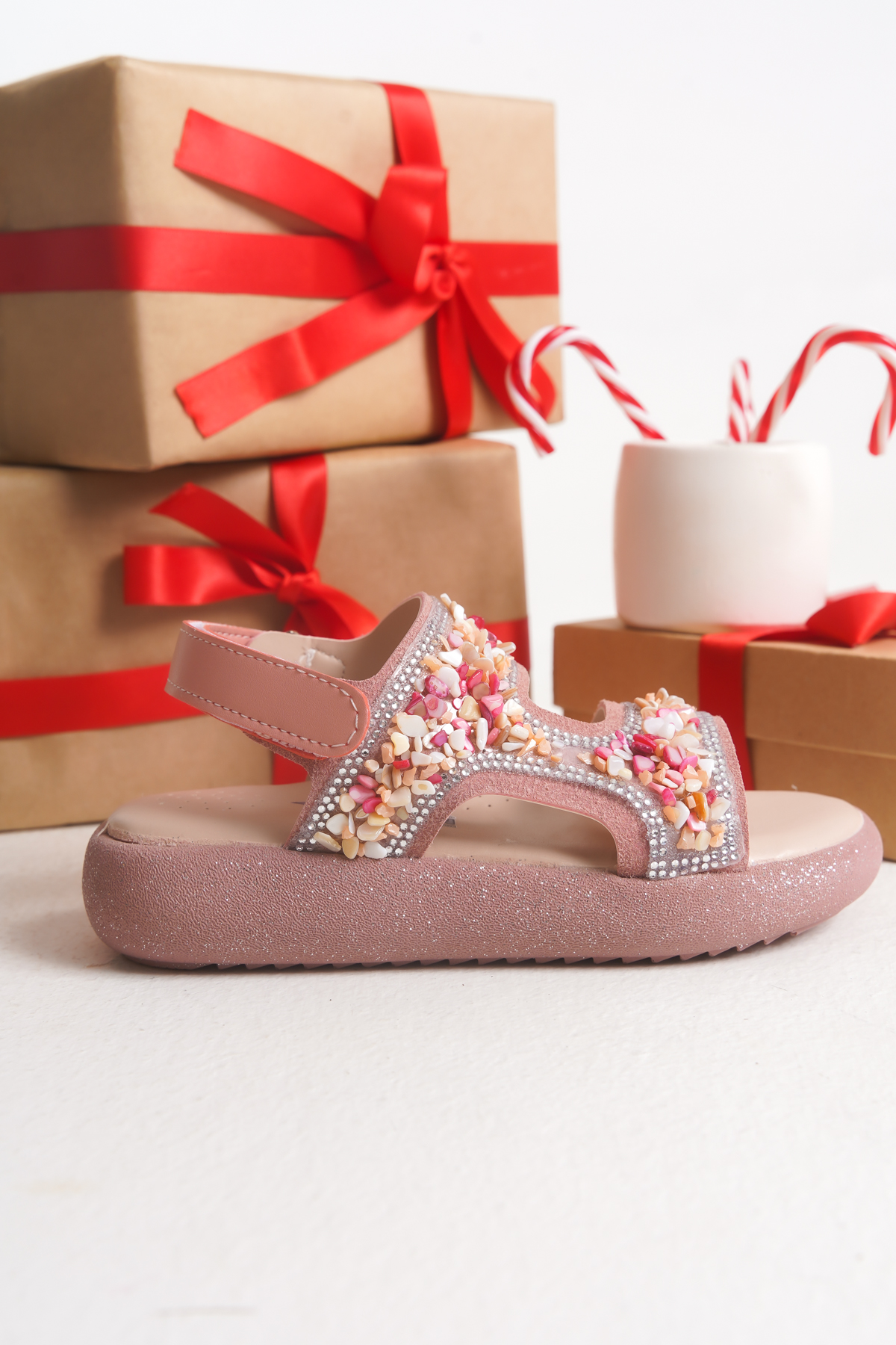 Barby Günlük Ortopedik Kız Çocuk Sandalet Ayakkabı - Görsel 5