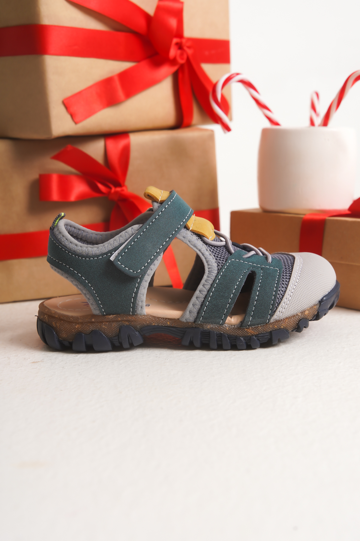 Çinçon Günlük Ortopedik Erkek Çocuk Sandalet Ayakkabı - Görsel 2