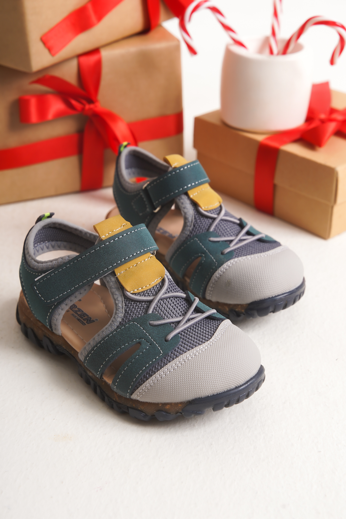 Çinçon Günlük Ortopedik Erkek Çocuk Sandalet Ayakkabı - Görsel 4