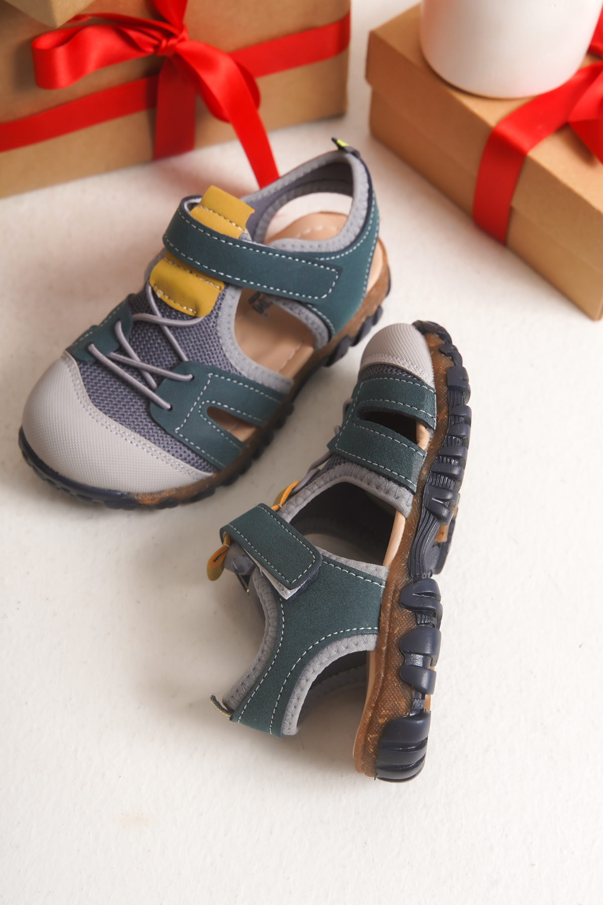 Çinçon Günlük Ortopedik Erkek Çocuk Sandalet Ayakkabı - Görsel 5