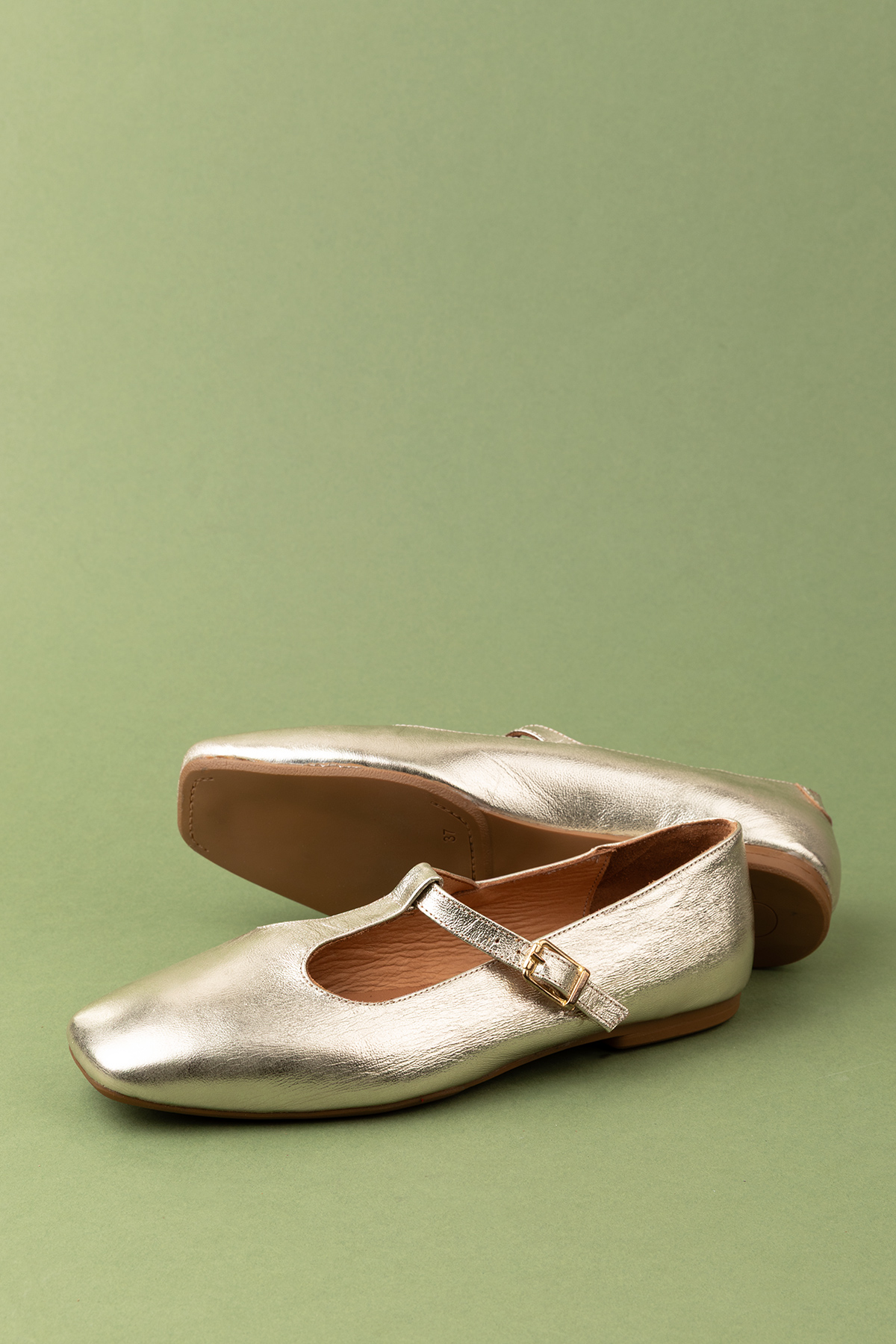 Gondol Hakiki Deri Günlük Klasik Babet Ln.4409 - Görsel 5