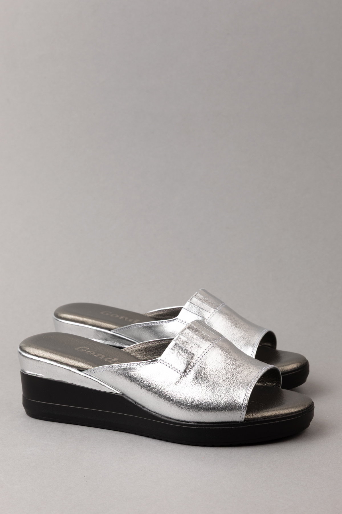 Gondol Hakiki Deri Ev Terliği özl.966 - Görsel 2