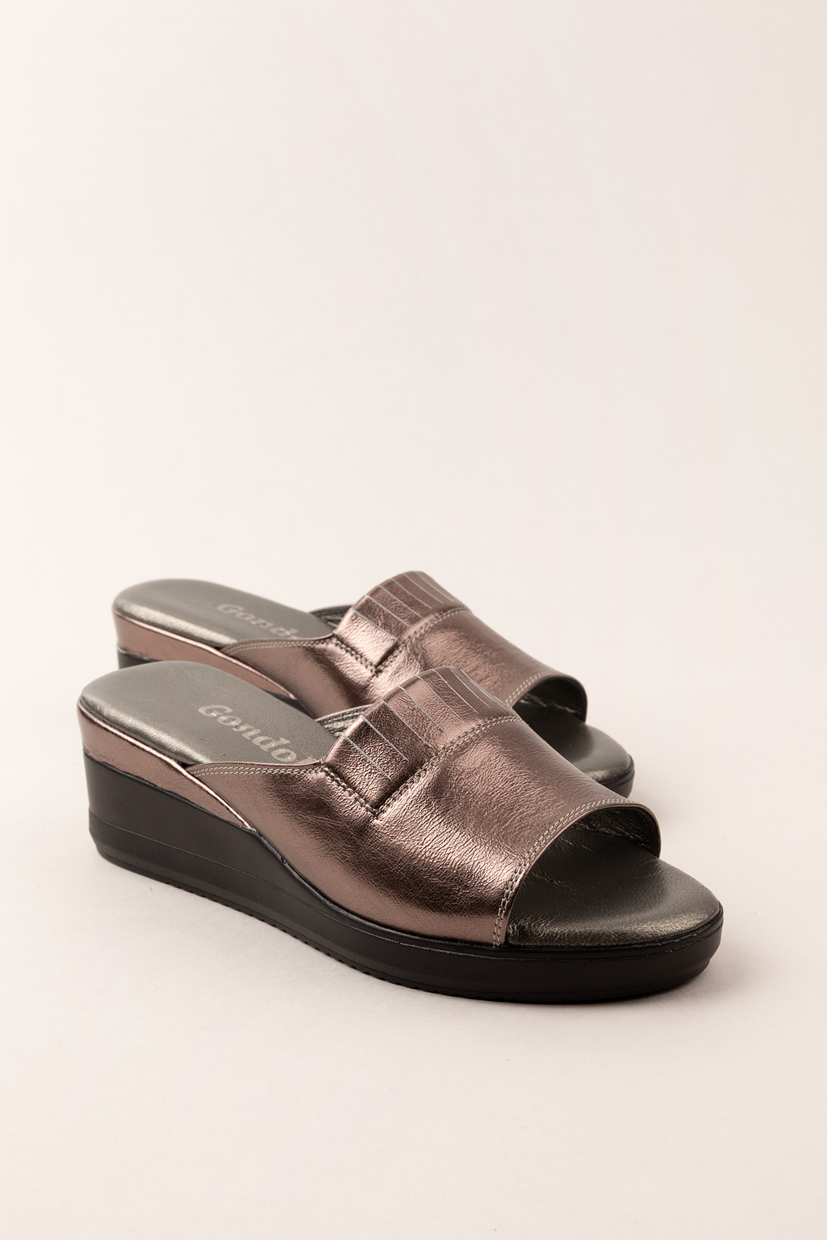 Gondol Hakiki Deri Ev Terliği özl.966 - Görsel 2