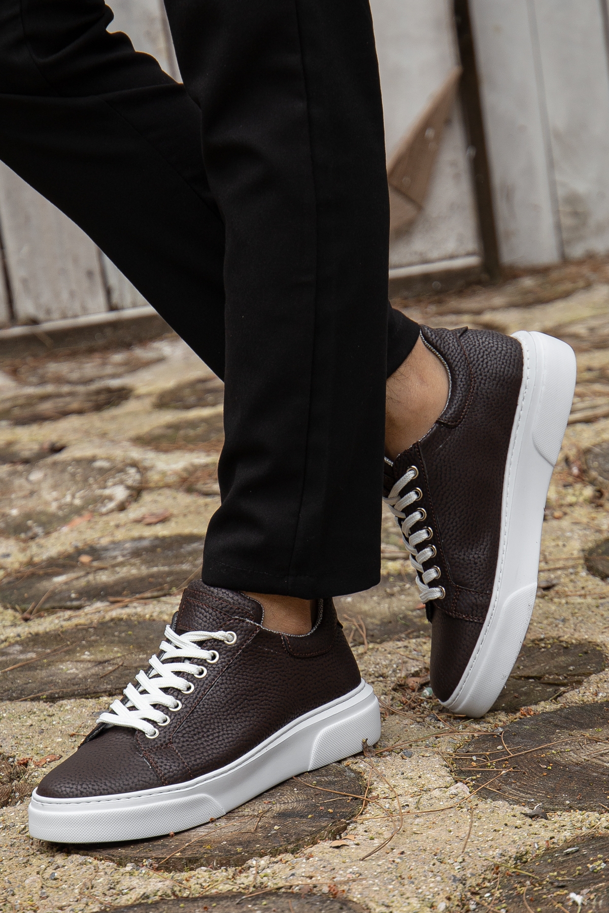 D0906 Günlük Ortopedik Erkek Casual Ayakkabı - Görsel 2