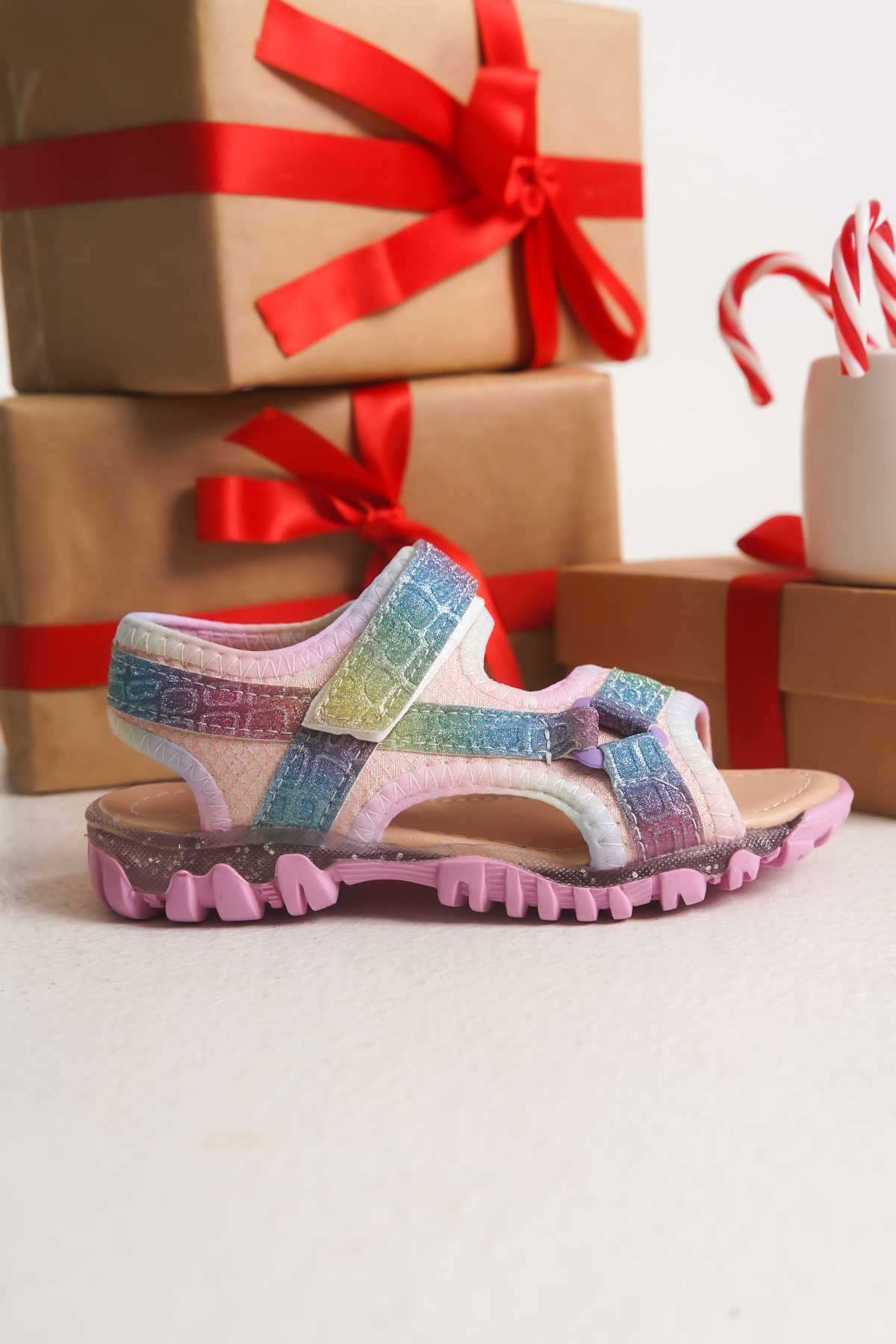 Sindy Günlük Ortopedik Kız Çocuk Sandalet Ayakkabı - Görsel 5