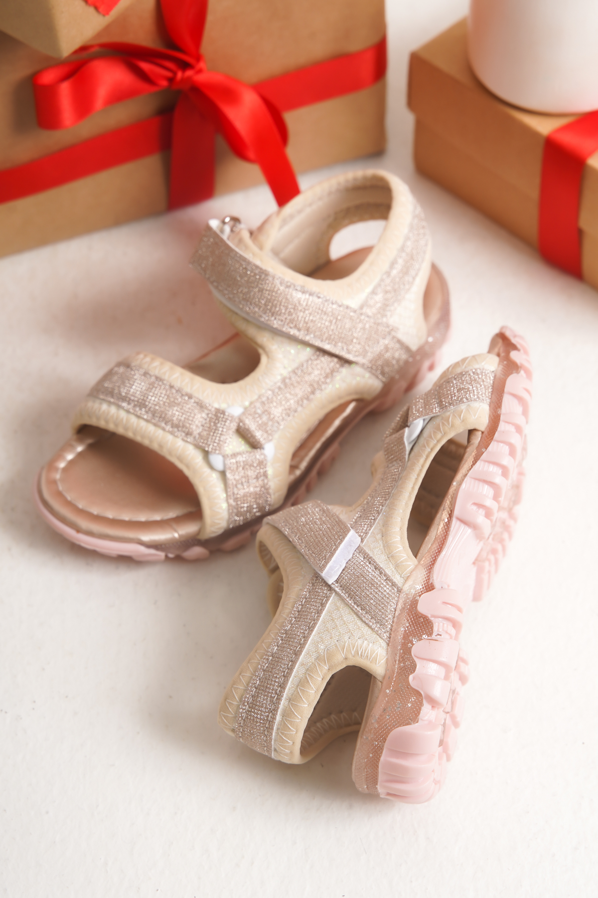 Sindy Günlük Ortopedik Kız Çocuk Sandalet Ayakkabı - Görsel 3