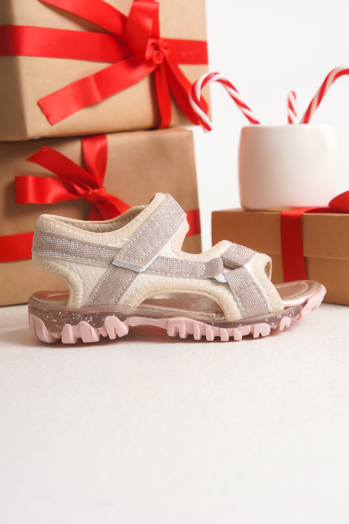 Sindy Günlük Ortopedik Kız Çocuk Sandalet Ayakkabı - Görsel 5