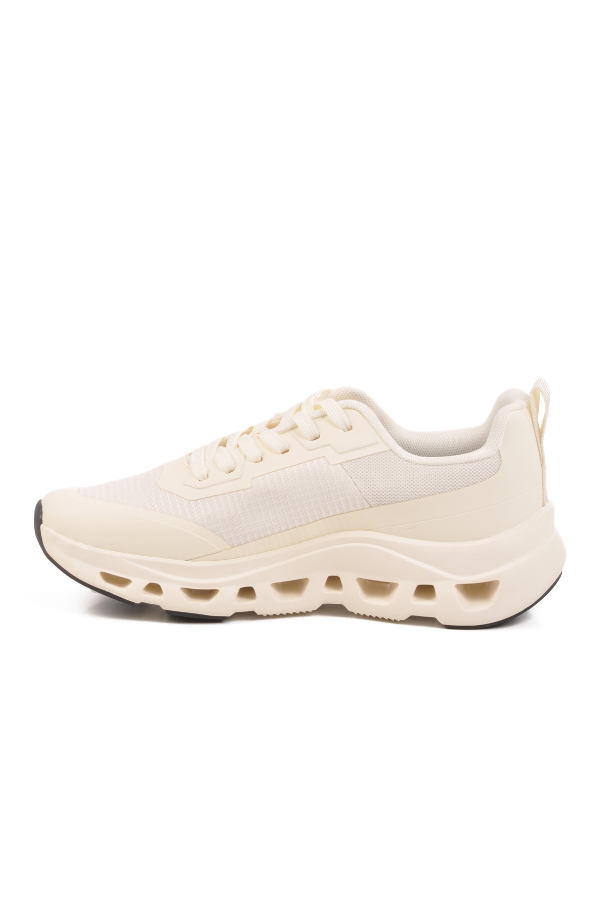 Bej Memory Foam Unisex Spor Ayakkabı - Görsel 3