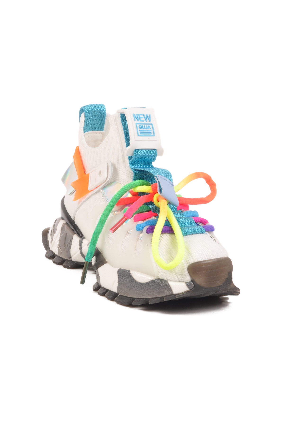 Beyaz Kız Çocuk Hi Sneaker - Görsel 4