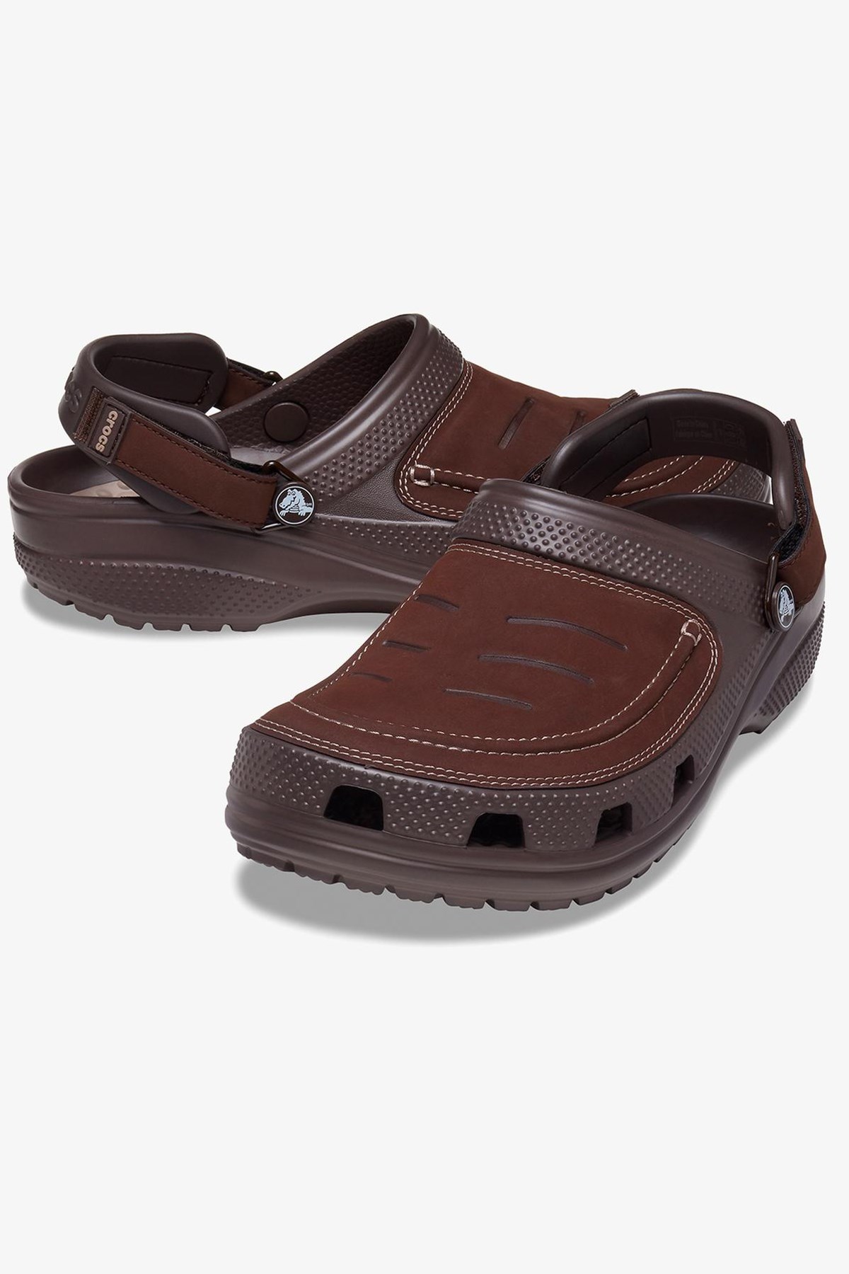 Crocs Crocs Kahverengi Yukon Vista II LR Erkek Sandalet Sandalet & Terlik | Flo Kahverengi - 6. görsel