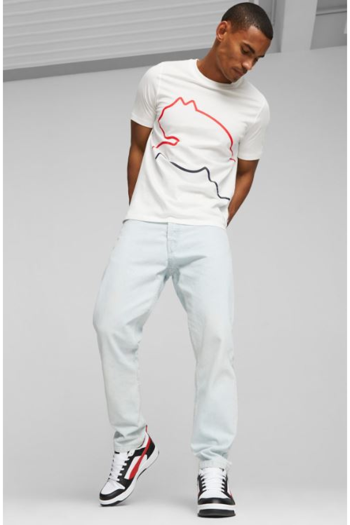 392328 Rebound V6 Low Unisex Spor Ayakkabı - Görsel 3