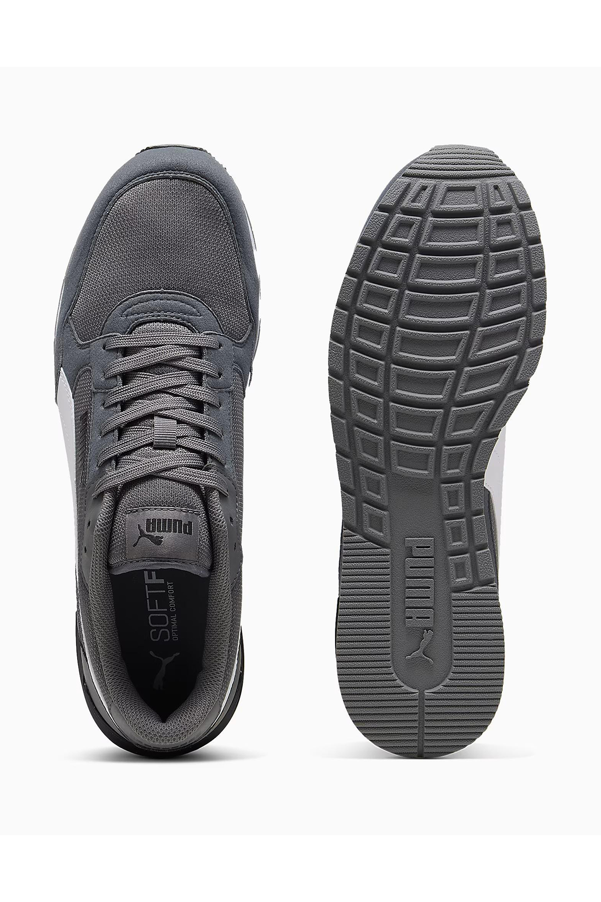 ST Runner v4 Mesh Erkek Sneaker Ayakkabı Gri - Görsel 4