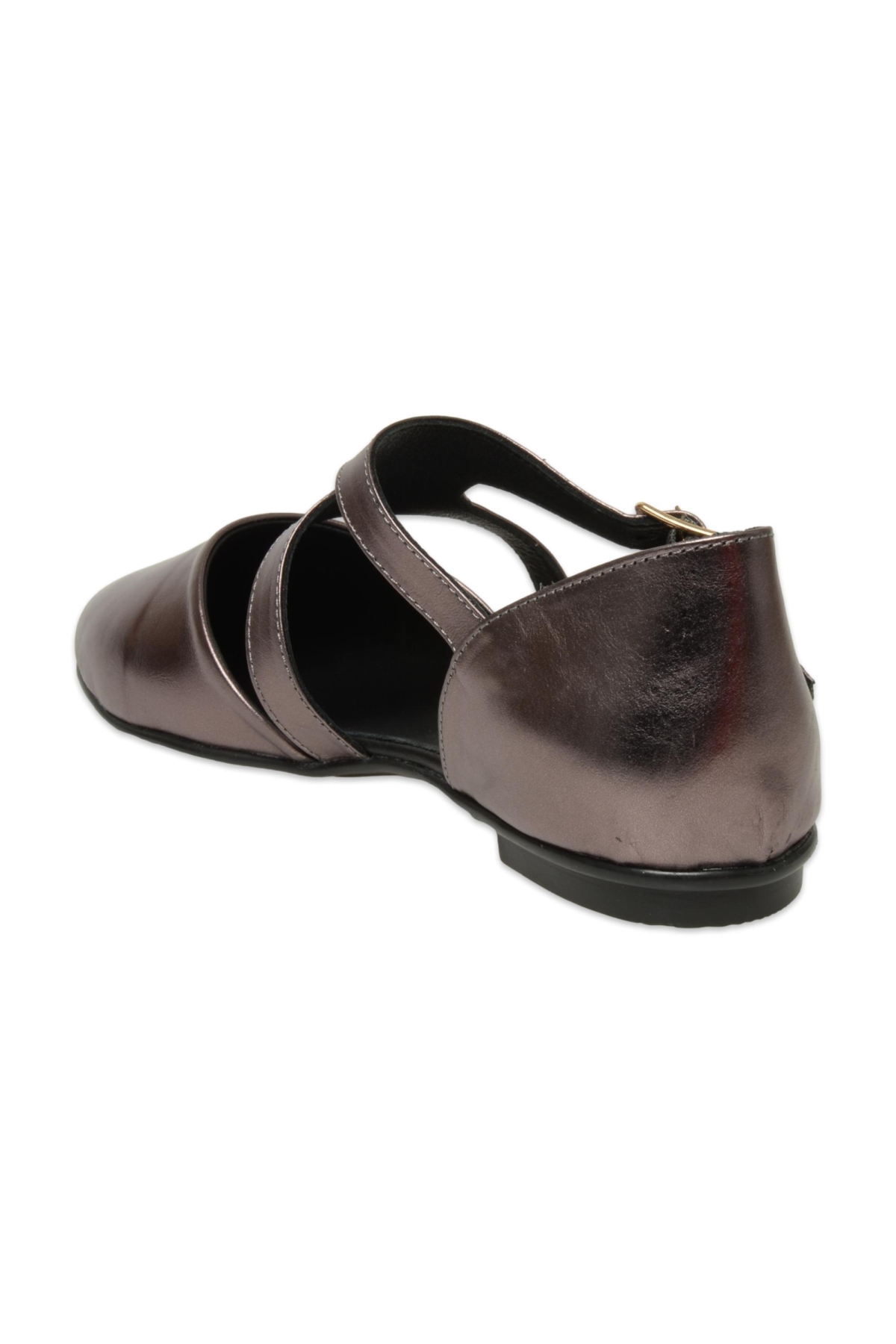 D25Ya-885 Günlük Platin Kadın Babet - Görsel 5