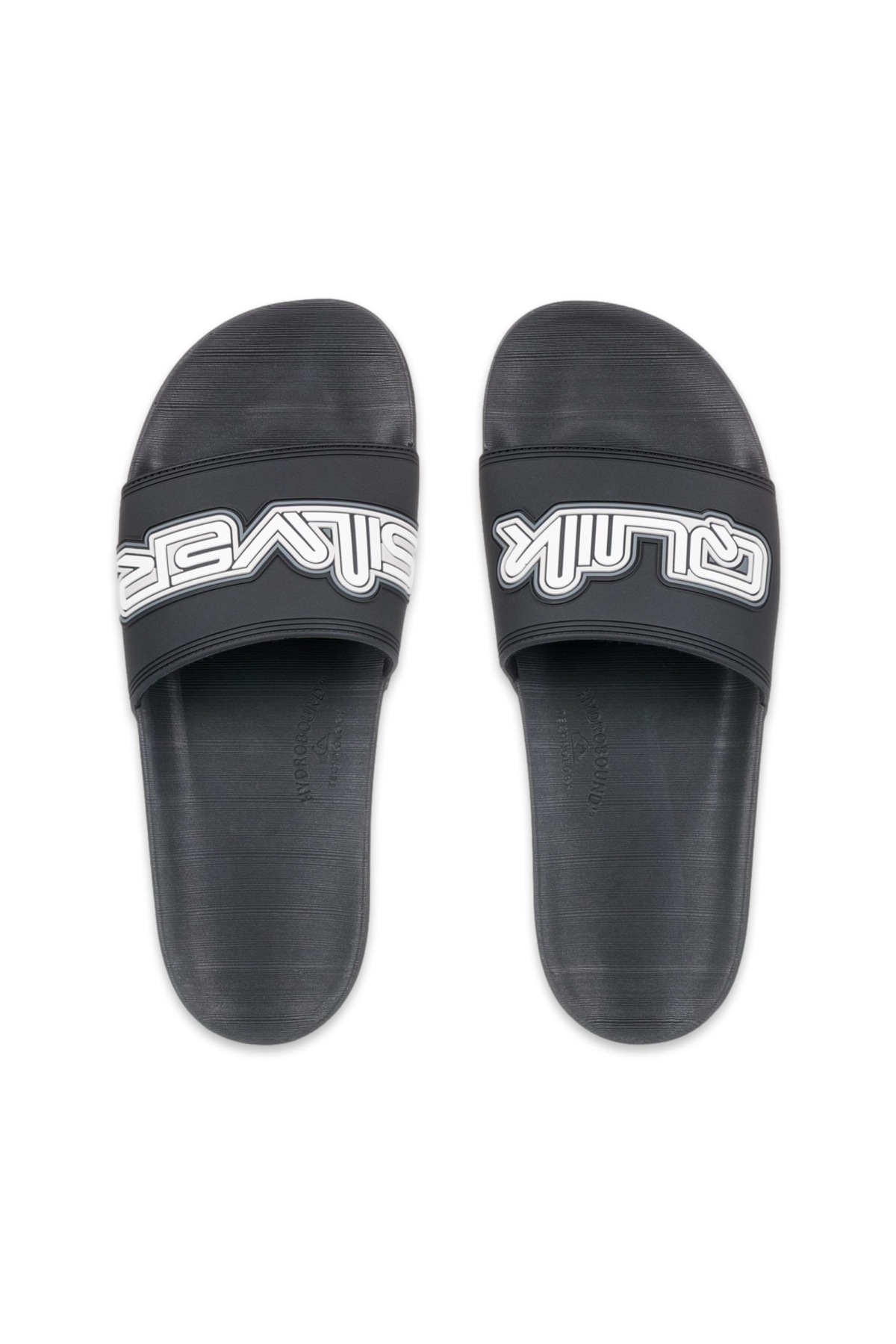 Aqyl101354M Rivi Wordmarkslideii Siyah-Beyaz Erkek Terlik - Görsel 4