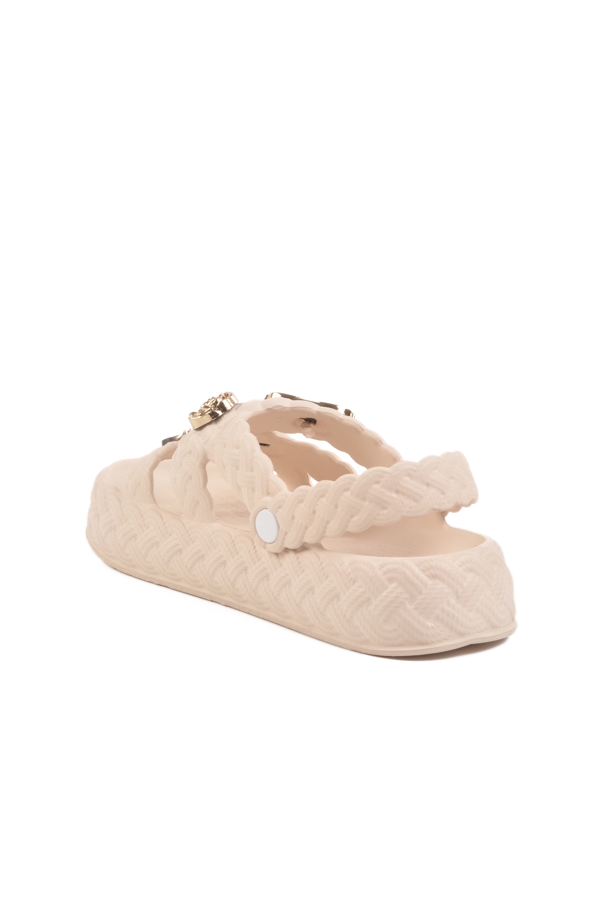 Ekru Eva Hafif Esnek Kadın Terlik 804 Z - Görsel 5