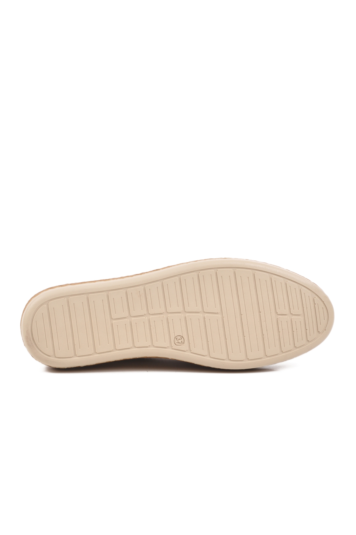 Bej Hakiki Deri Anatomik Kadın Casual Ayakkabı F-2036 Z - Görsel 6