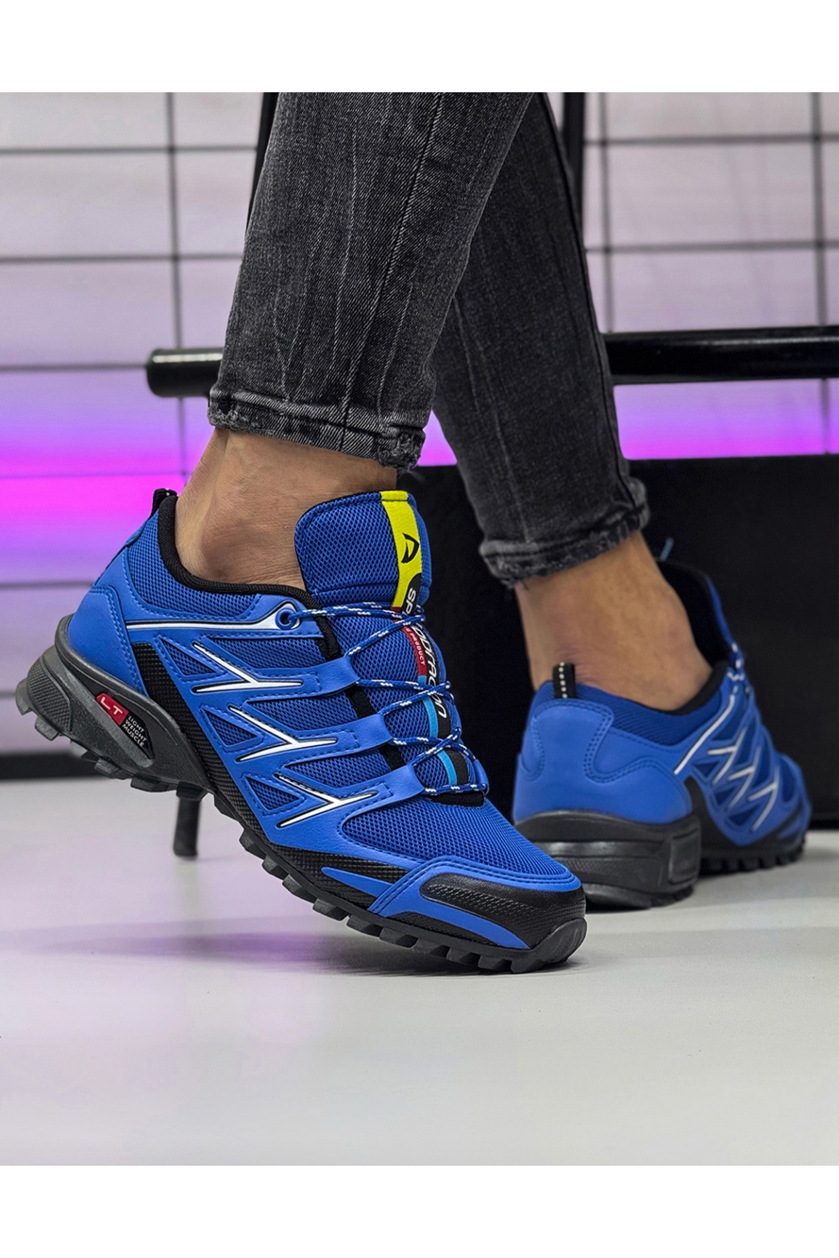 Dragon Erkek Sneaker Ayakkabı Günlük Mavi - Görsel 2