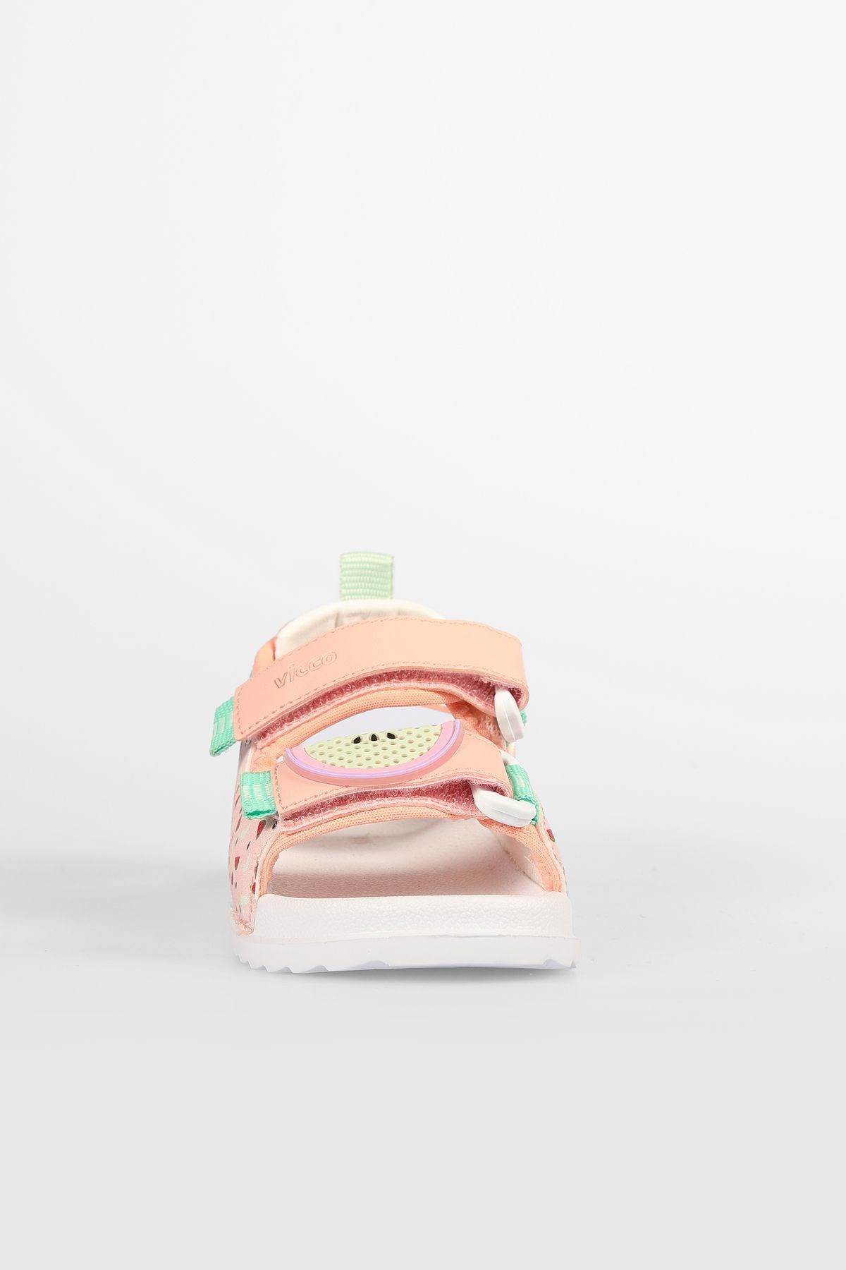 İnkagi Anatomik Kız Çocuk Pudra Sandalet - Görsel 4