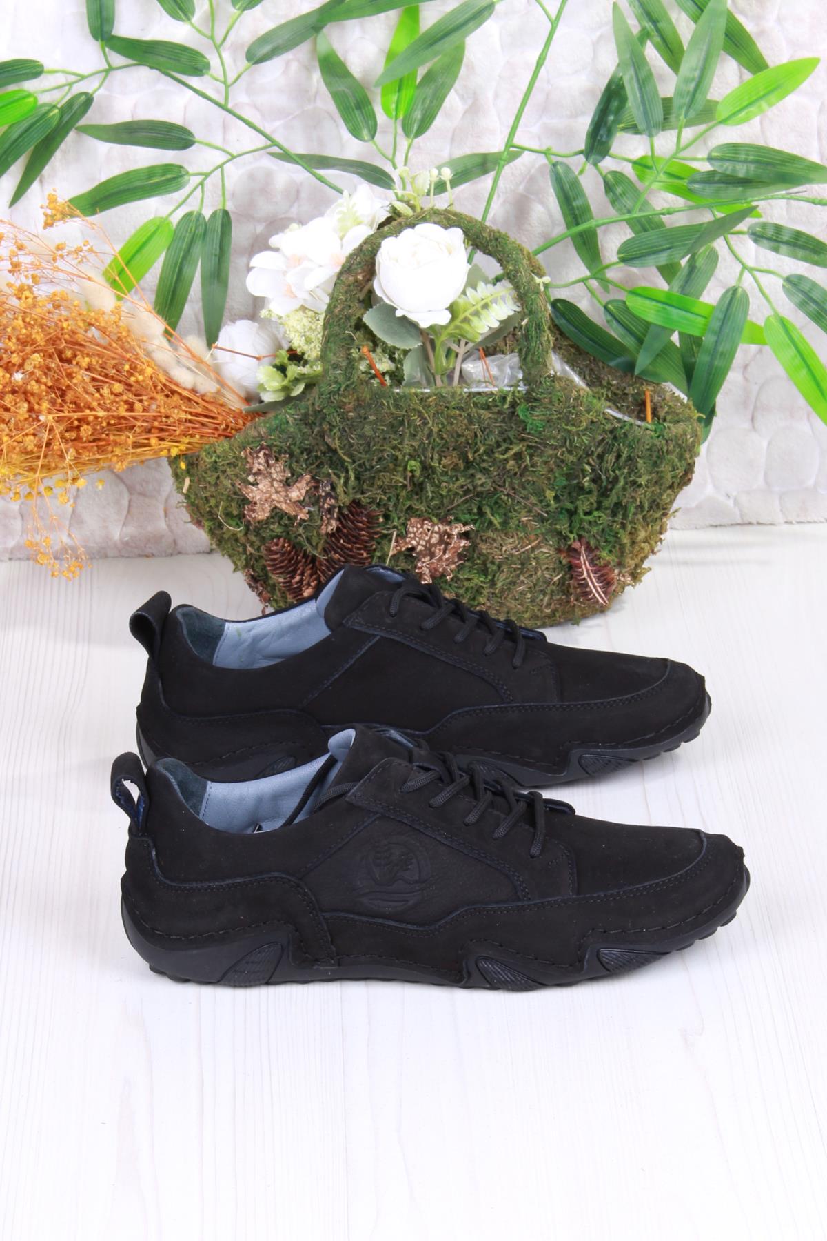 42325 Comfort Rahat Esnek Hakiki Deri Erkek Ayakkabı - Görsel 3