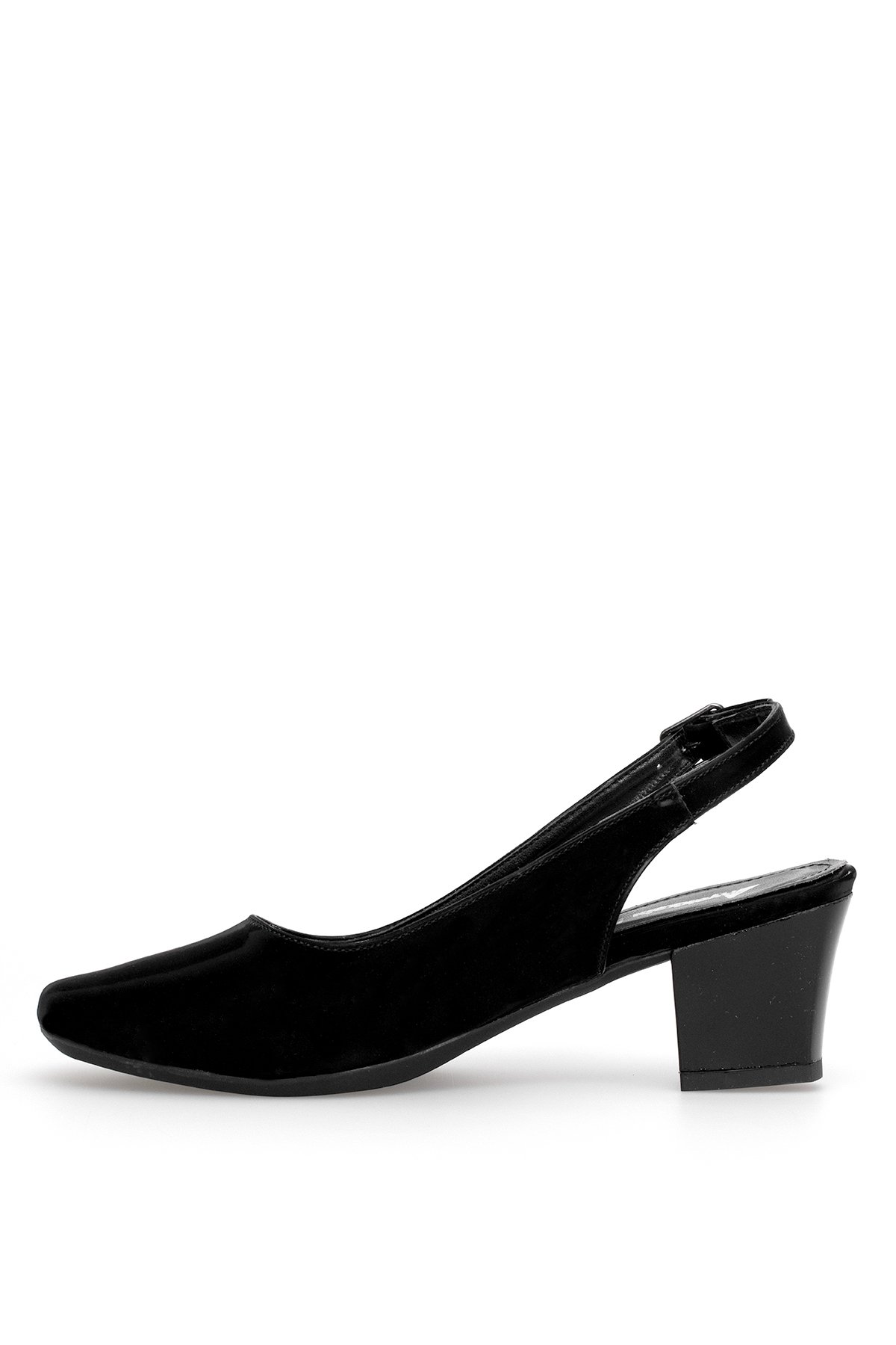 Elit MST702T Kadın Klasik Topuklu ayakkabı Siyah - Görsel 4