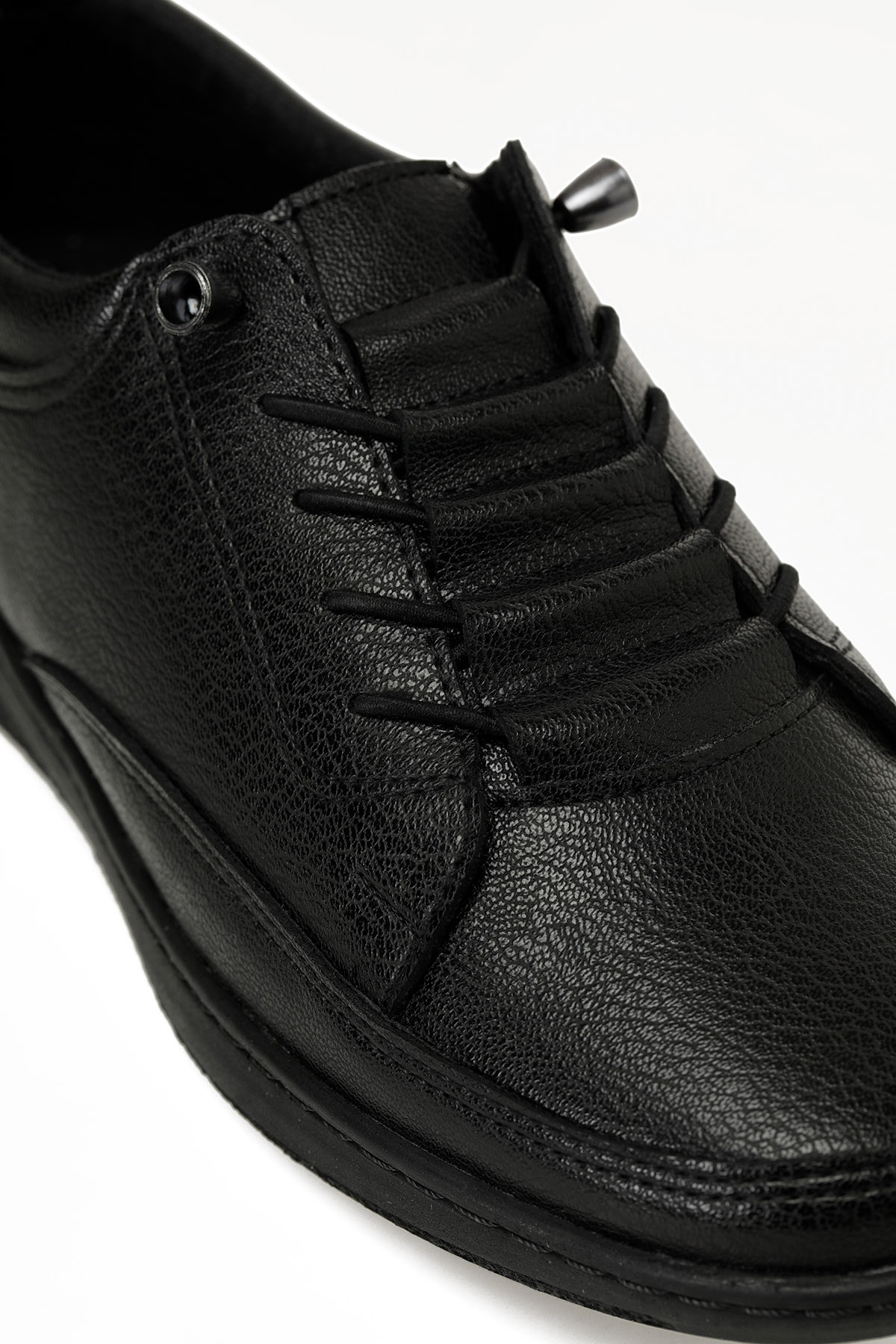 166563.Z5PR Siyah Kadın Düz Ayakkabı - Görsel 8