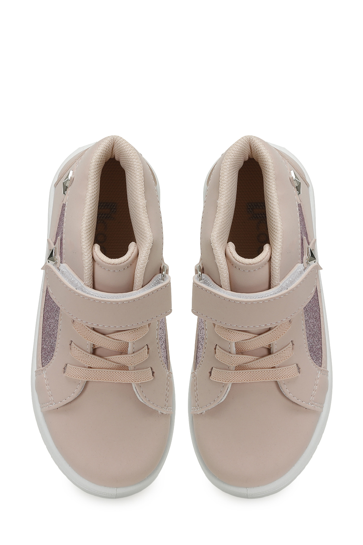 CALI P 5PR Pudra Kız Çocuk High Sneaker - Görsel 6