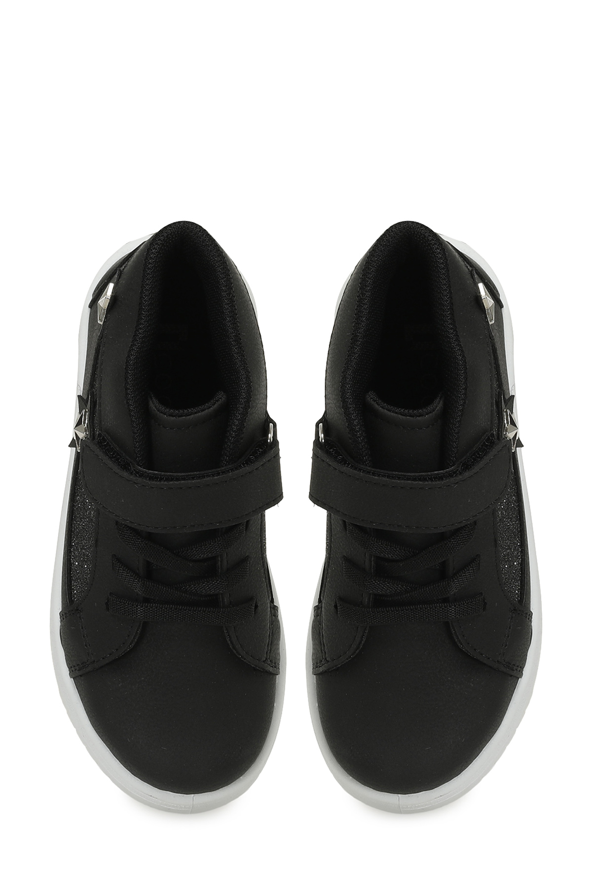 CALI P 5PR Siyah Kız Çocuk High Sneaker - Görsel 6