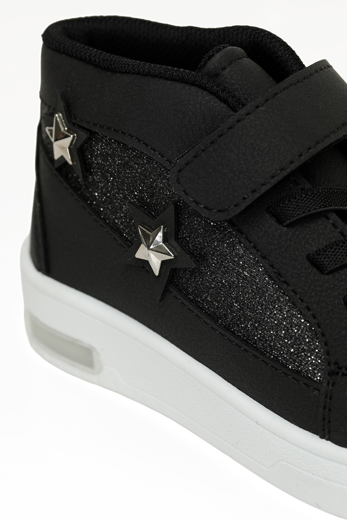 CALI P 5PR Siyah Kız Çocuk High Sneaker - Görsel 9