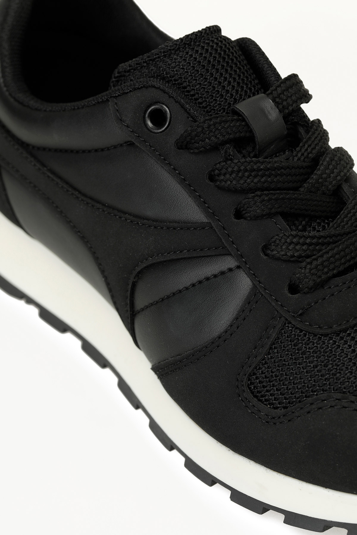 GRETA W 5PR Siyah Kadın Sneaker - Görsel 8