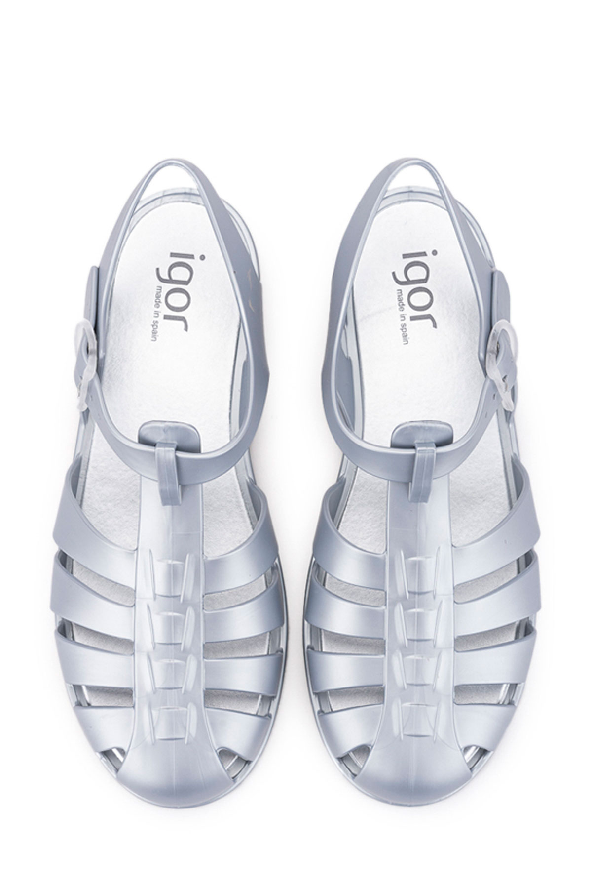 BB340 BIARRITZ METAL Gümüş Kadın Sandalet - Görsel 5