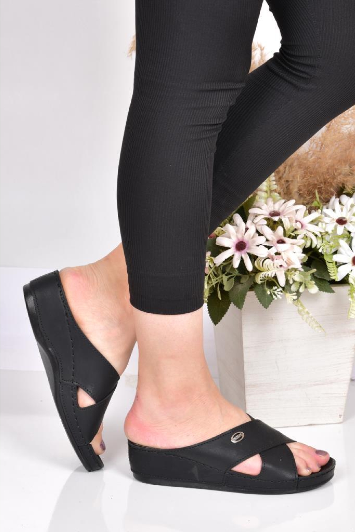 09-063 Orto pedik Kadın Günlük Terlik - Görsel 3