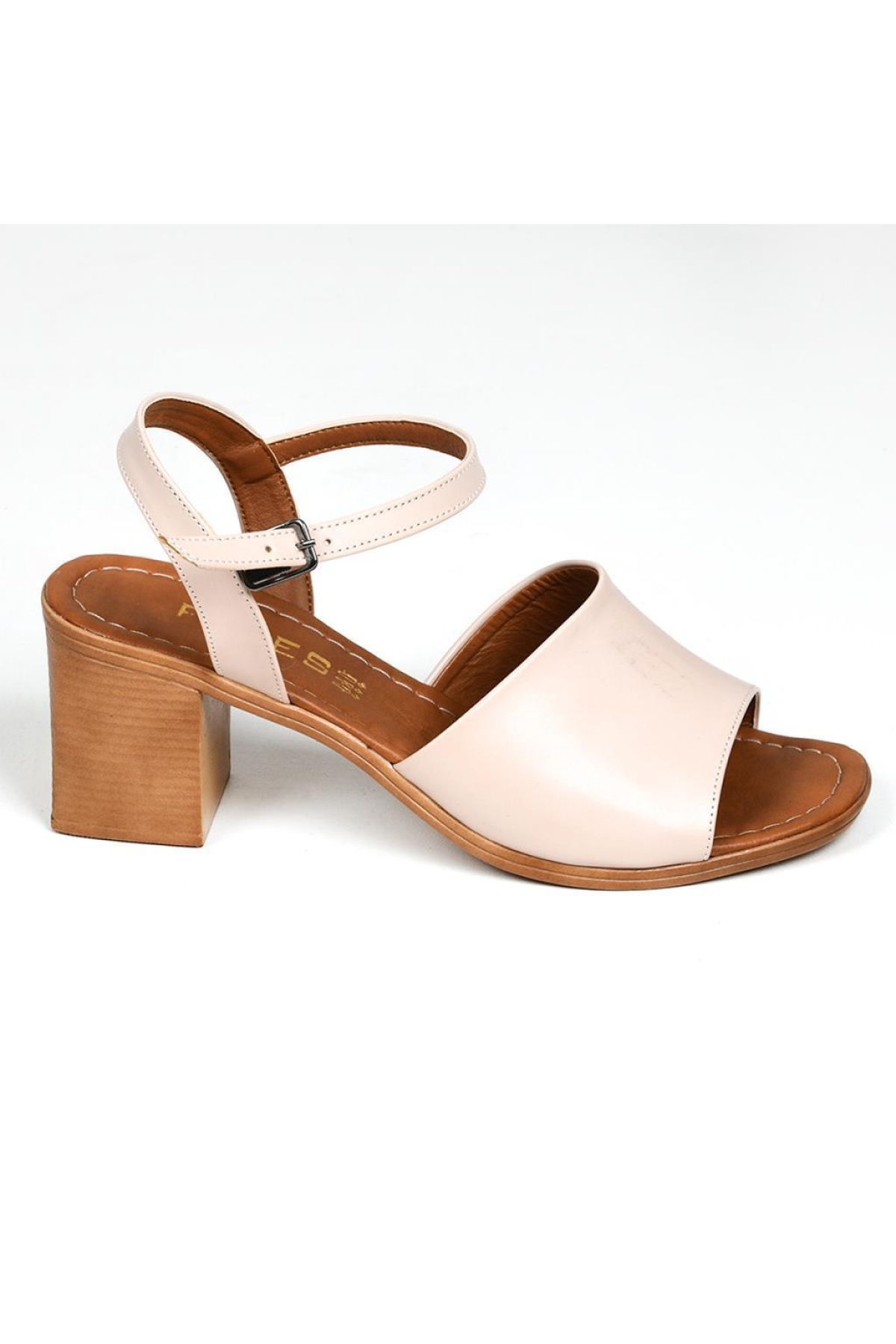 Frzn 02568 6 Cm Kadın Topuklu Sandalet - Görsel 4