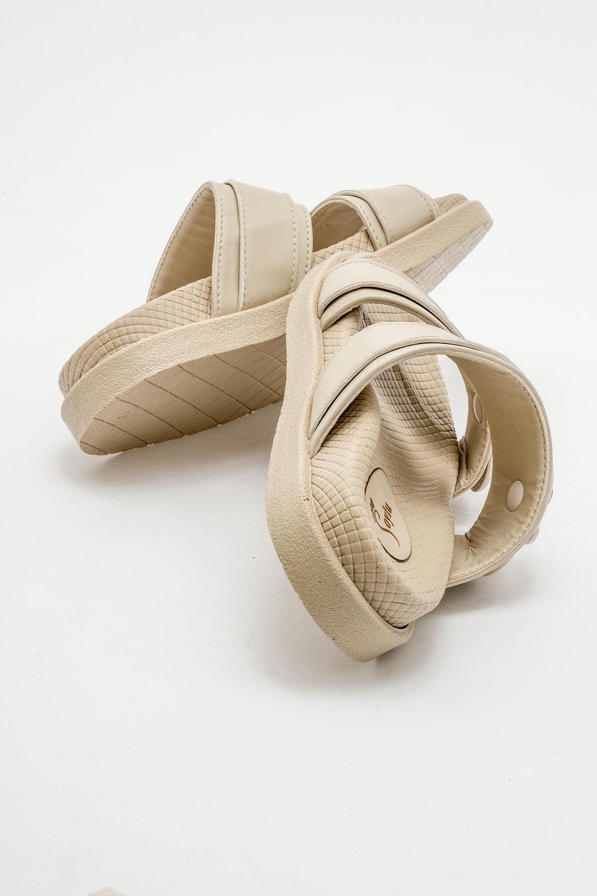 Kadın Tokalı Terlik TEN - Görsel 5