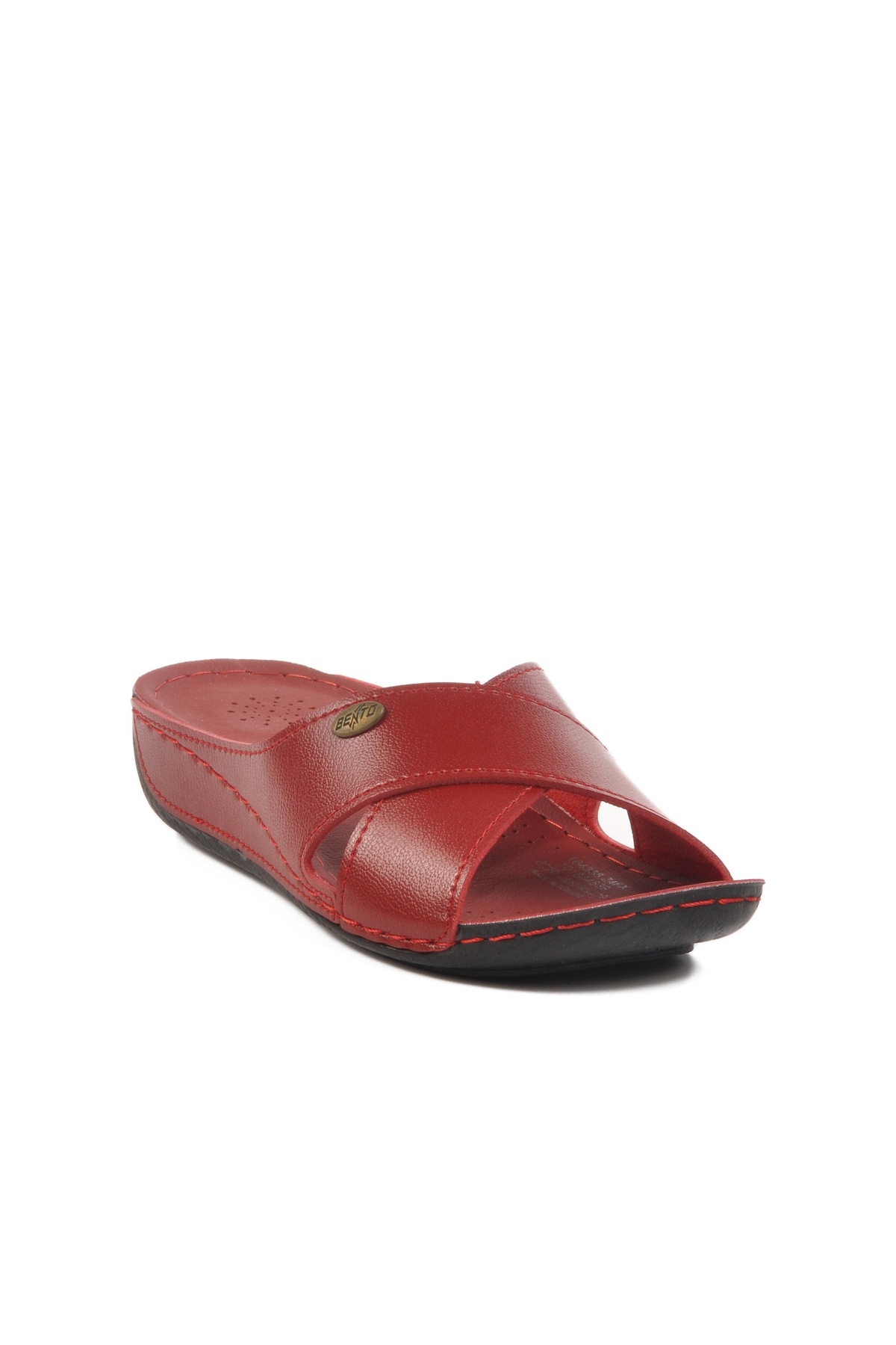 Kırmızı Anatomik Kadın Günlük Terlik 16.032 - Görsel 4