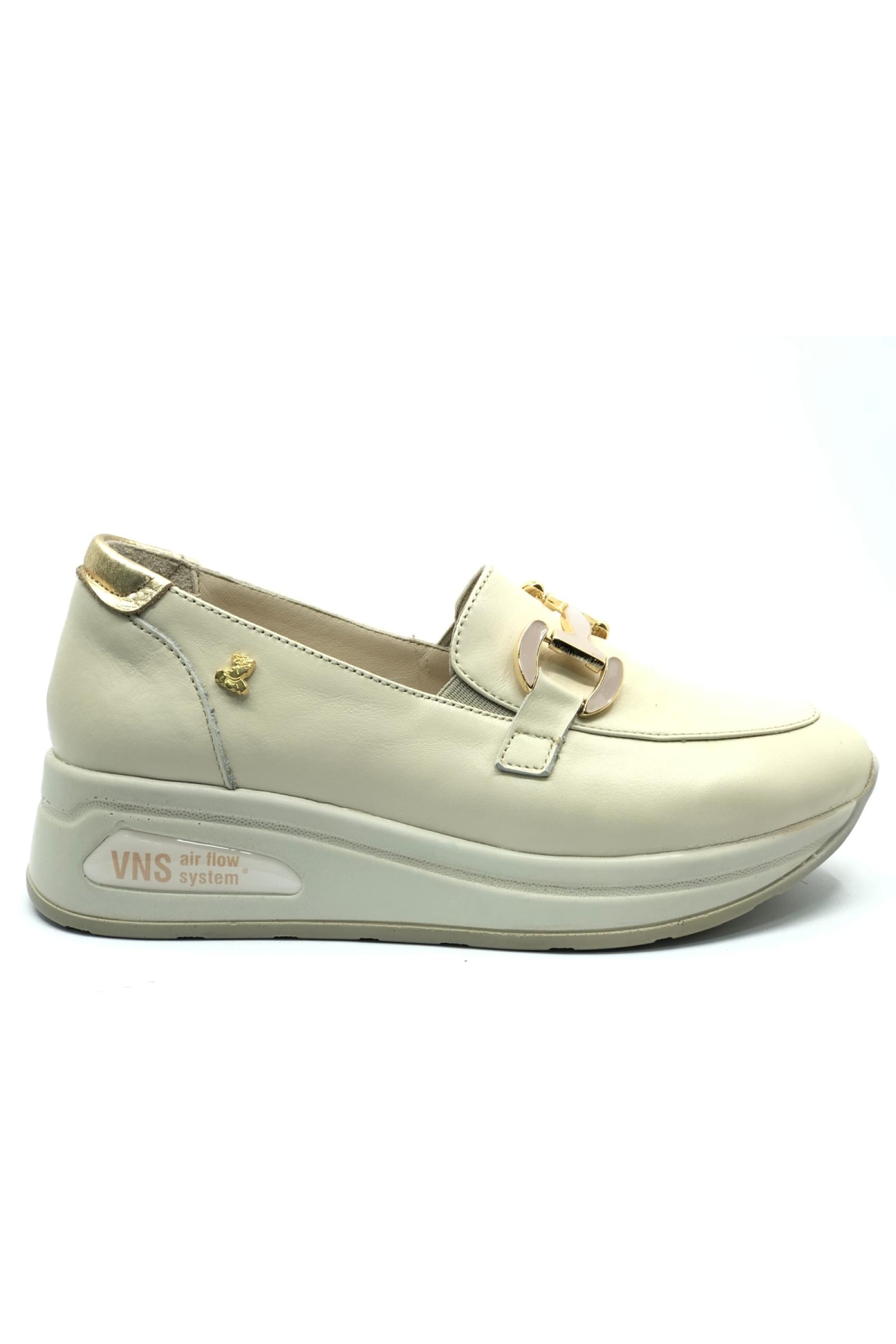 Guye Hakiki Deri Ortopedik Oxford Kadın Aır-Flow Taban Klasik Ayakkabı - Görsel 2