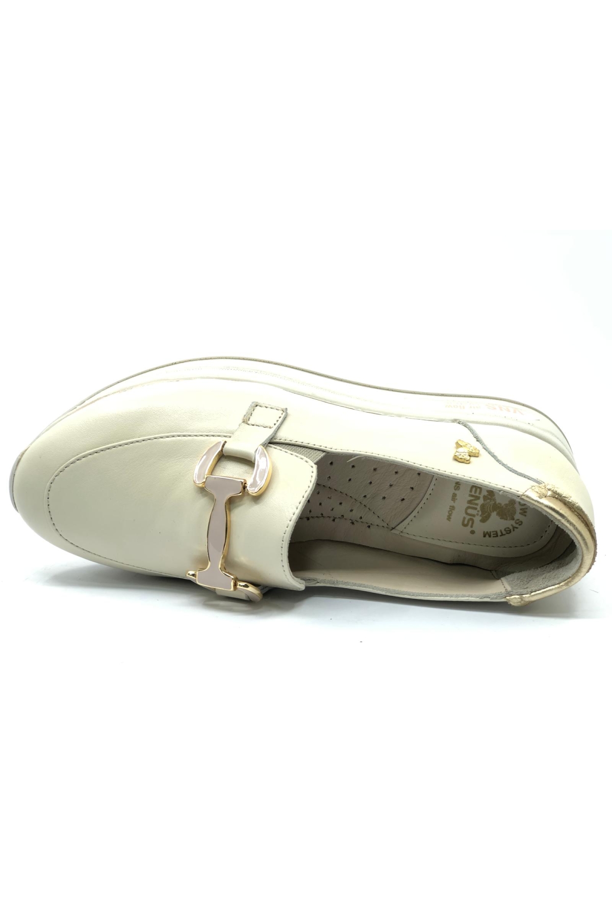 Guye Hakiki Deri Ortopedik Oxford Kadın Aır-Flow Taban Klasik Ayakkabı - Görsel 5