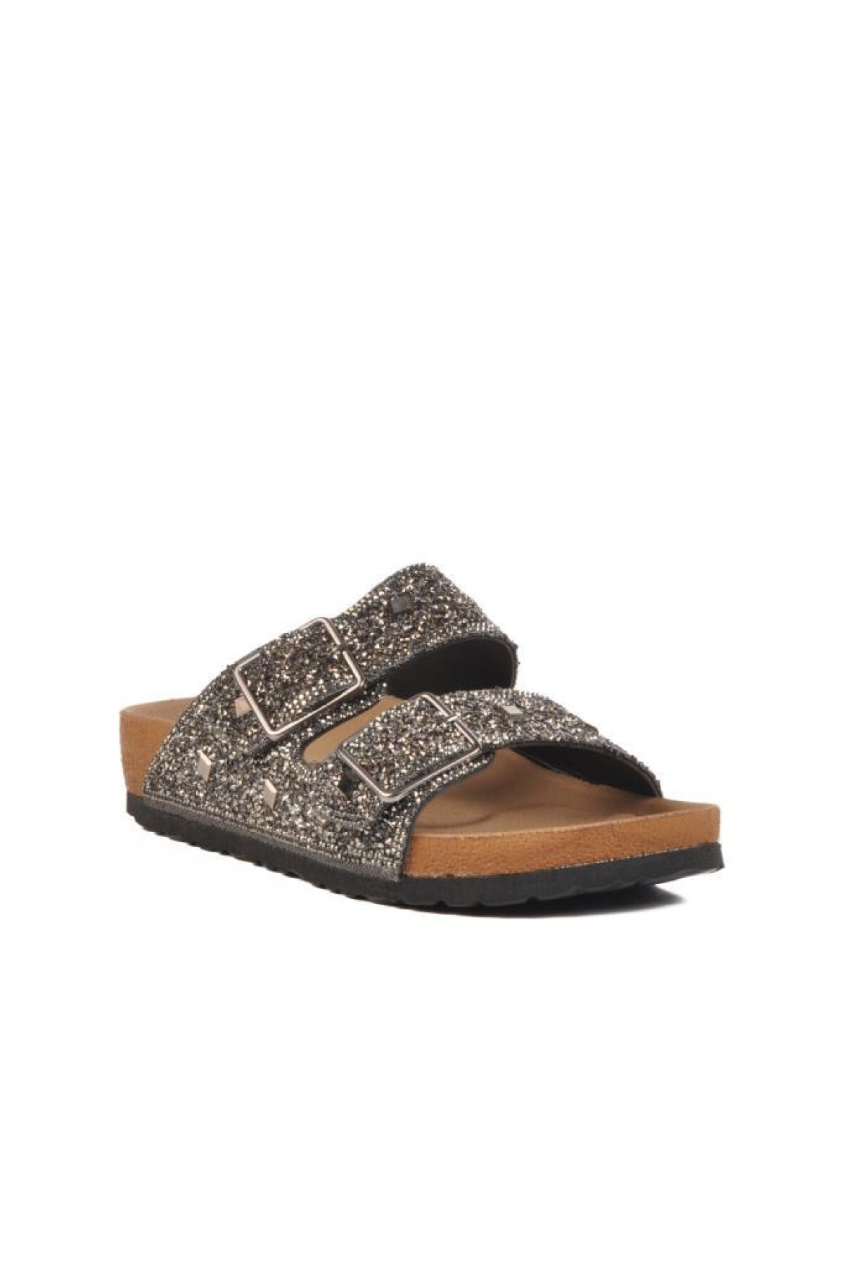 PC-7552 Ortopedik Kadın Taşlı Terlik - Görsel 4