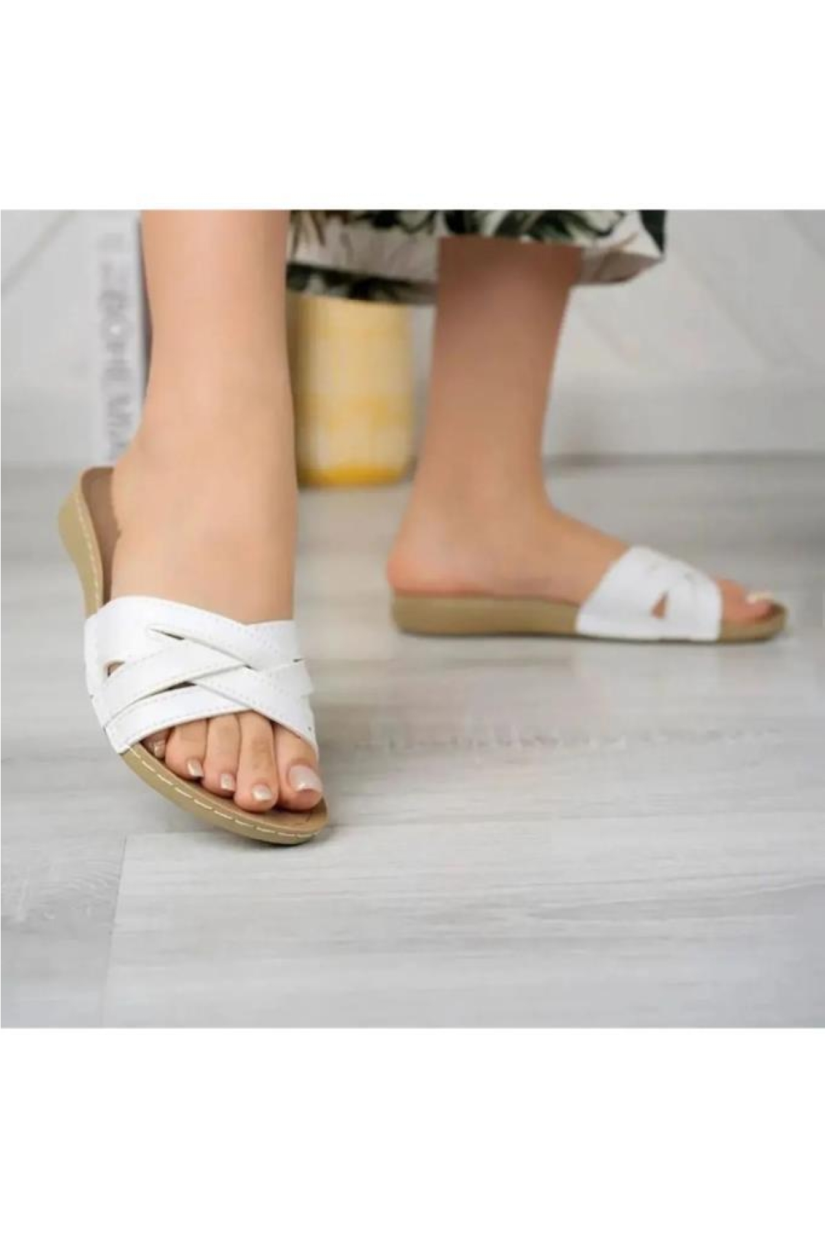 11-901 Orto Pedik Kadın Günlük Terlik - Görsel 4
