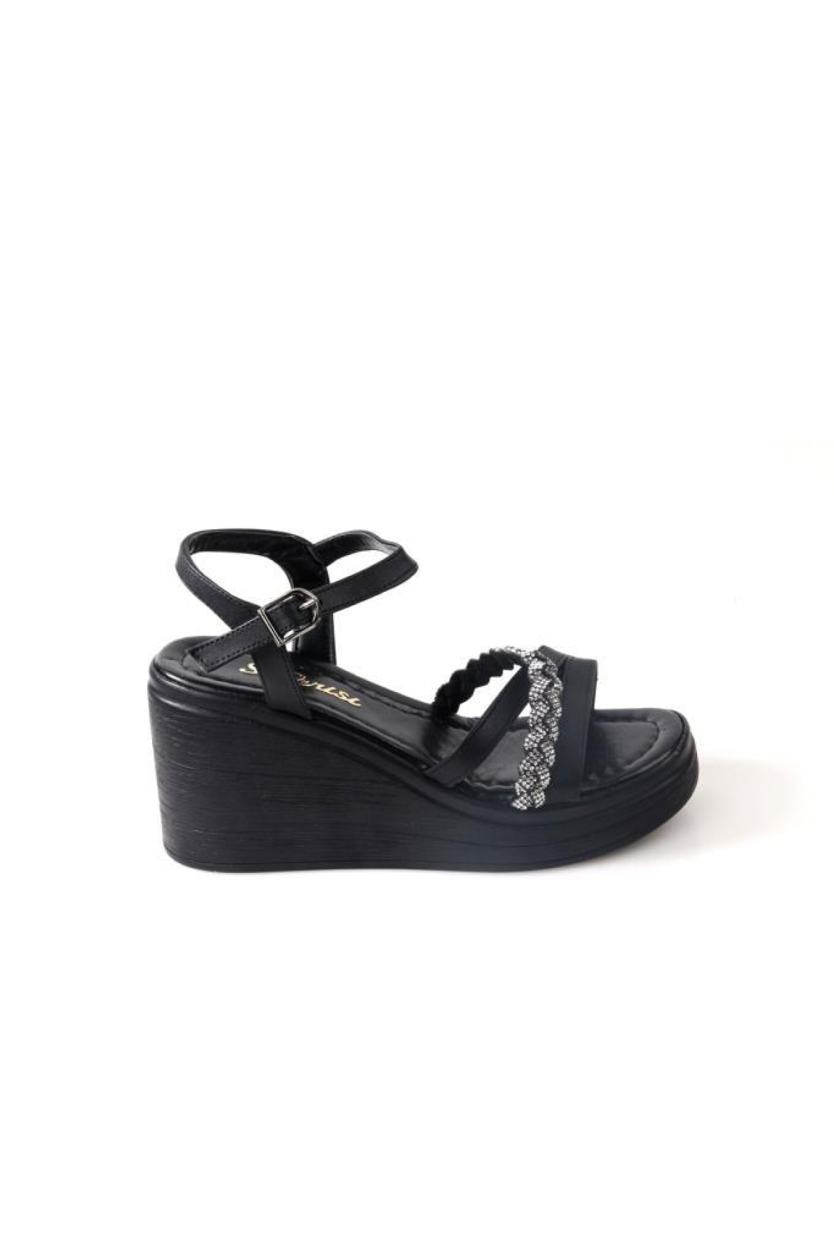 Sprs 02831 Dolgu Taban Kadın Sandalet - Görsel 3