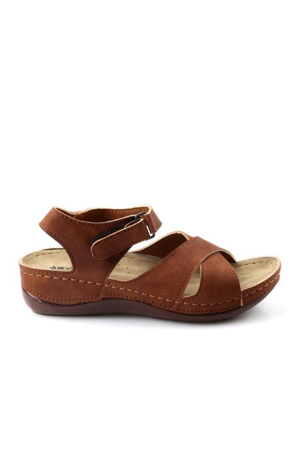 24-239 Orto pedik Kadın Günlük Sandalet - Görsel 3