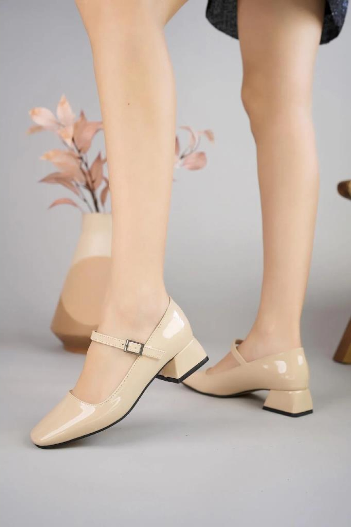 Gzzh 02819 3 Cm Topuklu Kadın Stiletto Ayakkabı - Görsel 4